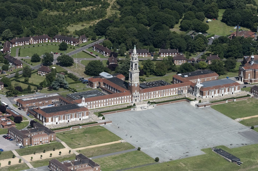 Вид на школу з висоти пташиного польоту Royal Hospital School (Роял Хоспитал Скул) | study.ua