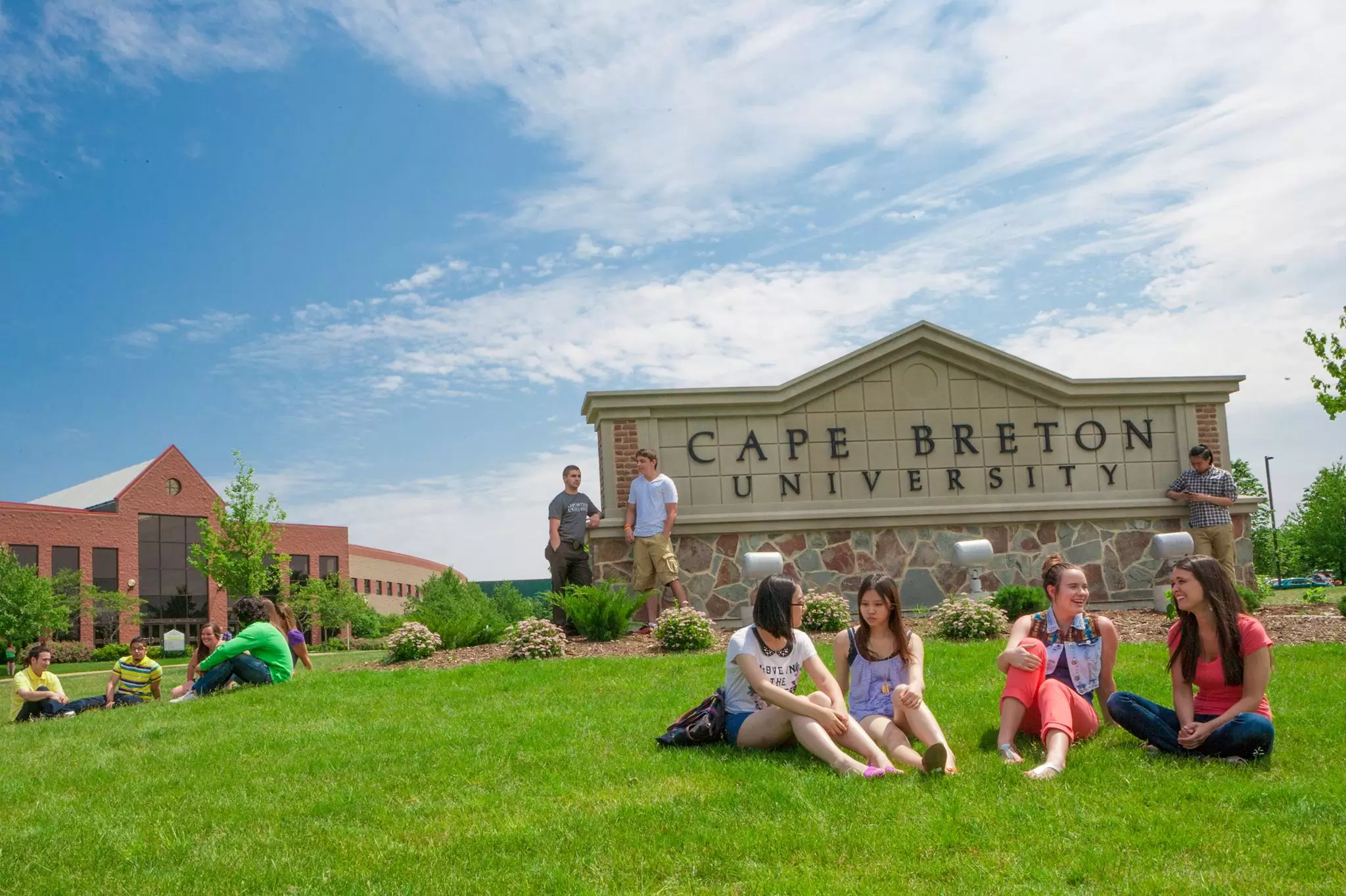 Cape Breton University снаружи