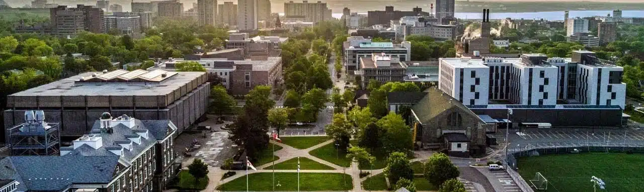 Вид сверху Dalhousie University