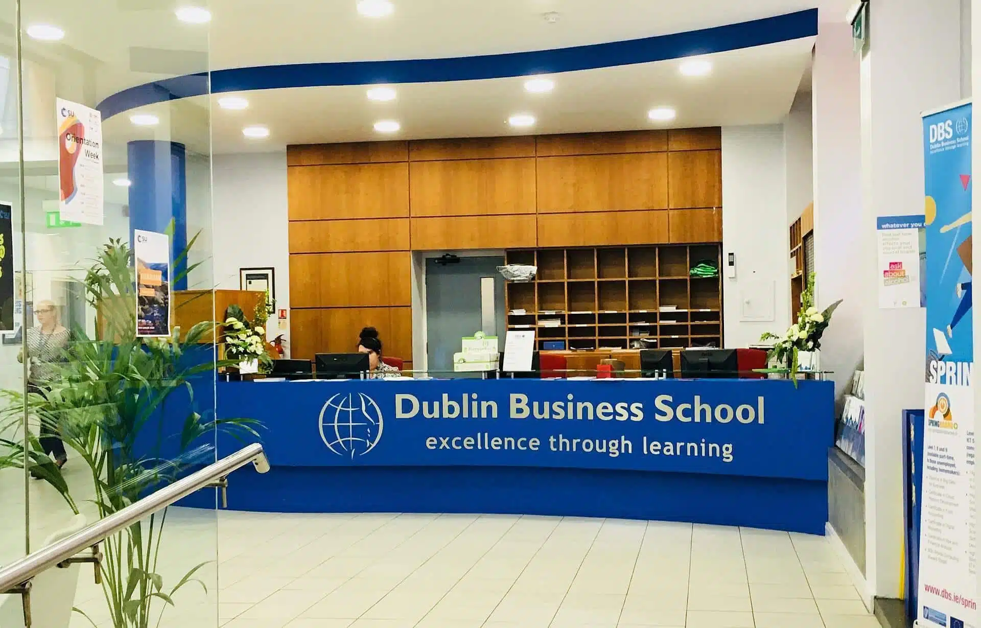 Ресепшен Dublin Business School