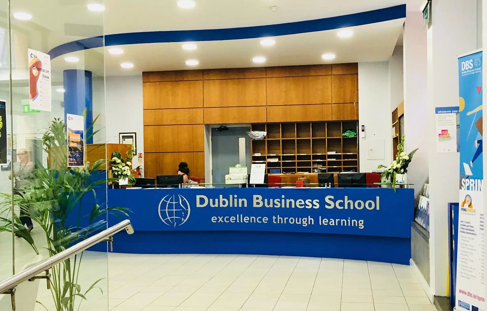 Ресепція Dublin Business School