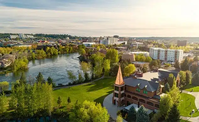 Вид з вікна Gongaza University