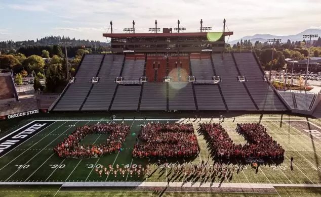 Стадіон біля Oregon State University