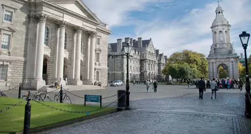 Територія Trinity College Dublin