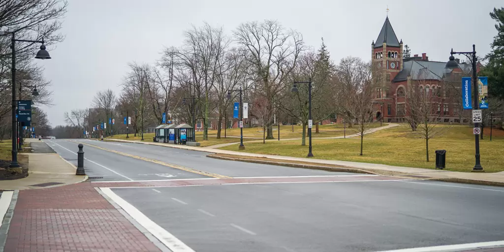 дорога University of New Hampshire