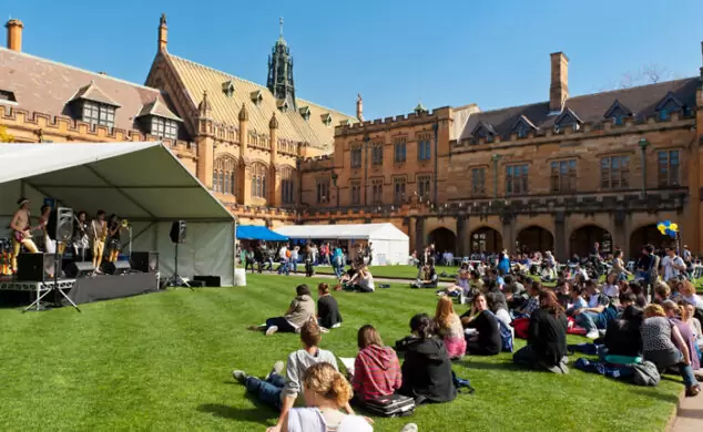 На території University of Sydney