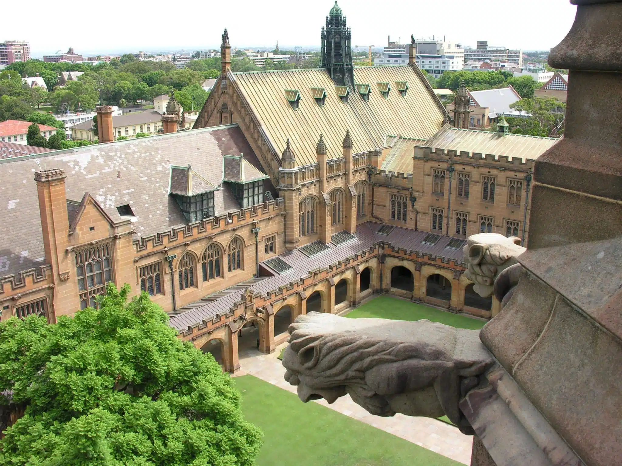 University of Sydney с высоты