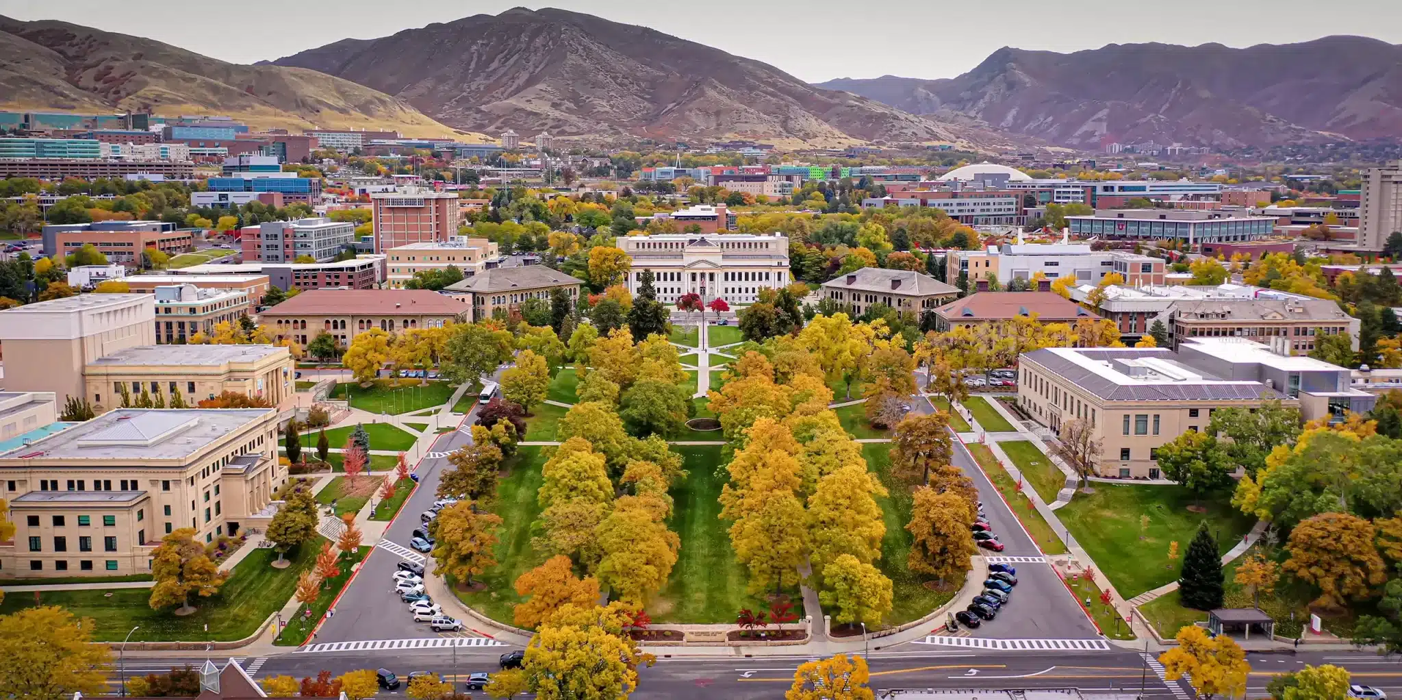 Кампус University of Utah з висоти