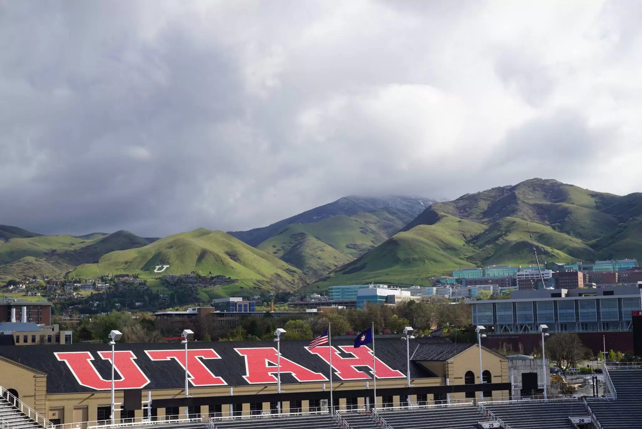 Футбольне поле в University of Utah