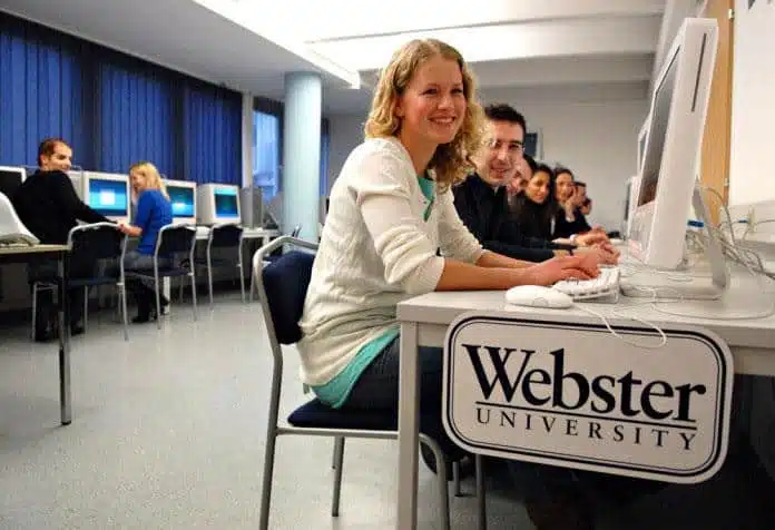 Студенты Webster Vienna Private University