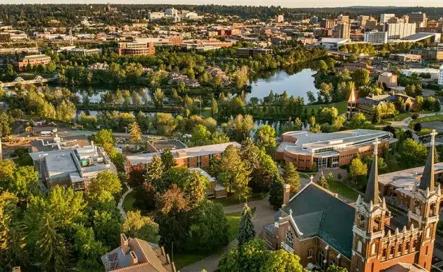 Вид зверху на Gongaza University