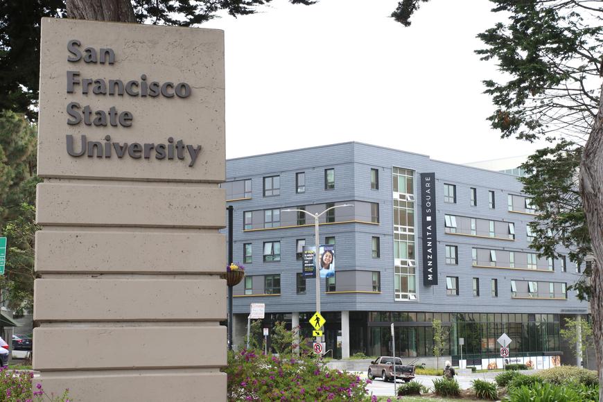 San Francisco State University, вывеска университета