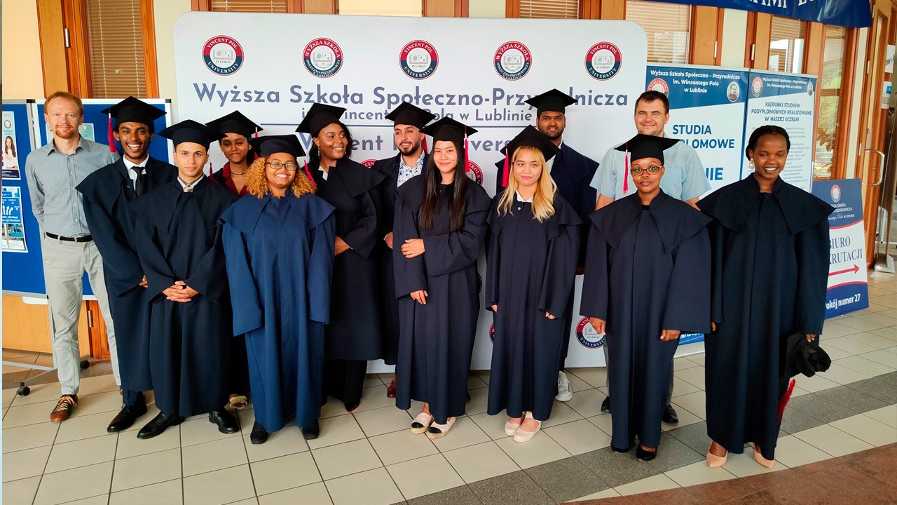 Vincent Pol University in Lublin, студенты